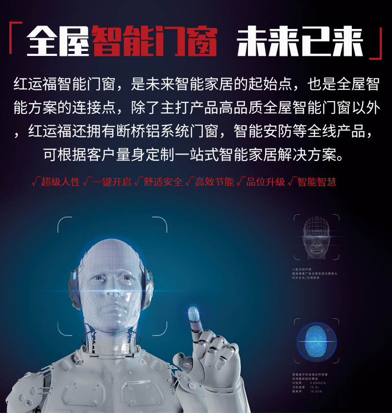 全屋智能门窗